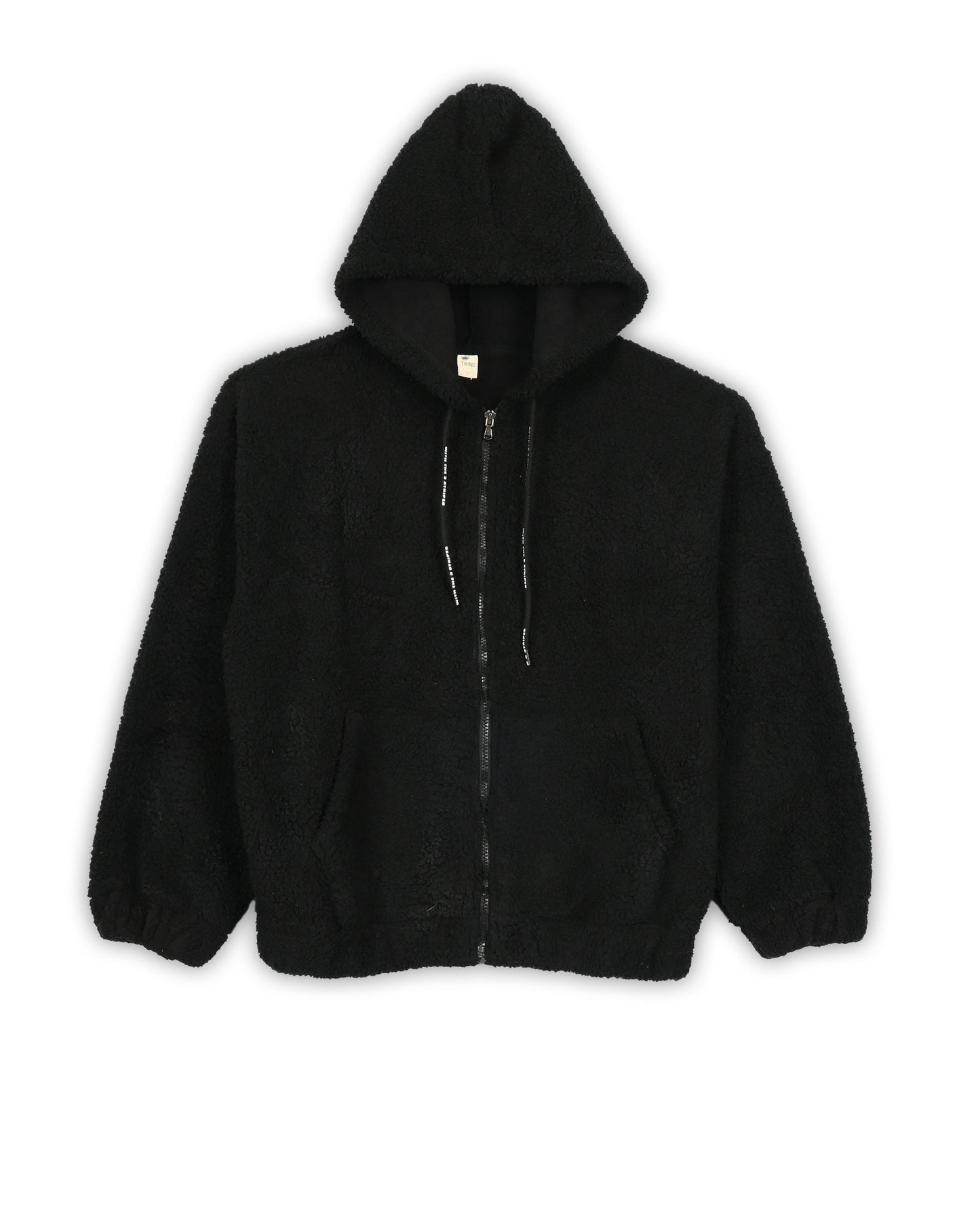 VINTAGE FLEECE ZIPPER HOODIE - L