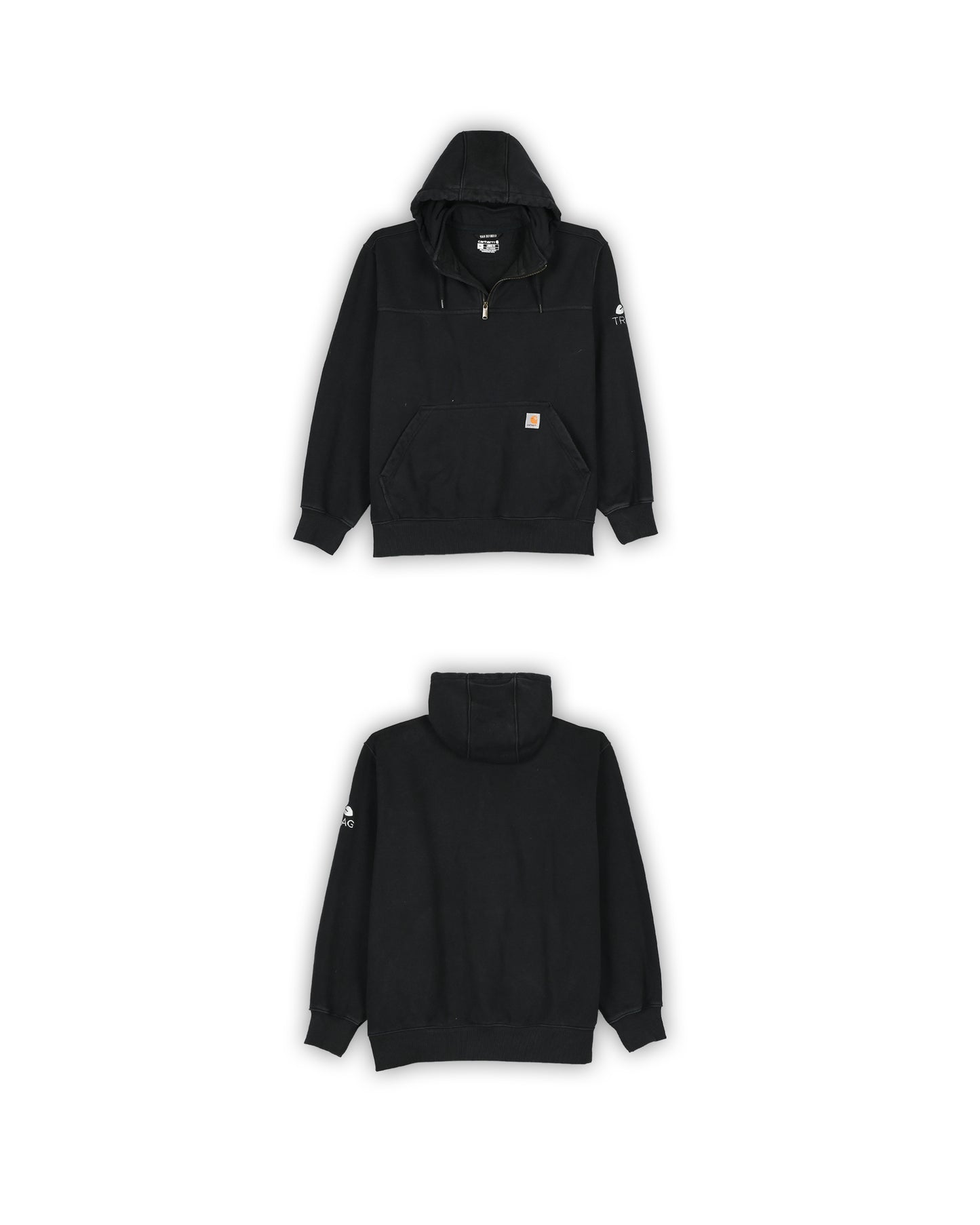 CARHARTT QUARTER-ZIP HOODIE - XL