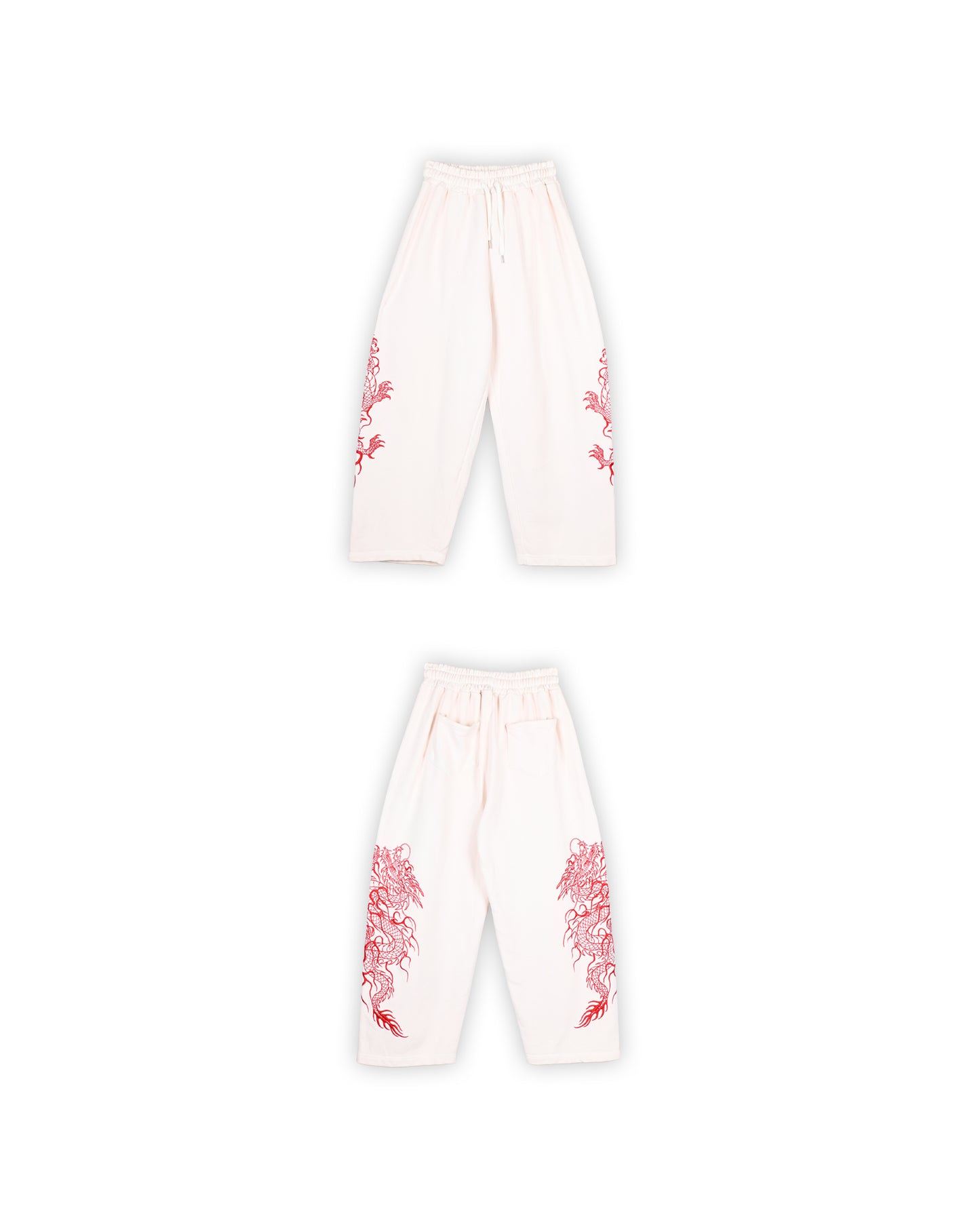 VINTAGE DRAGON GRAPHIC JOGGERS - 34