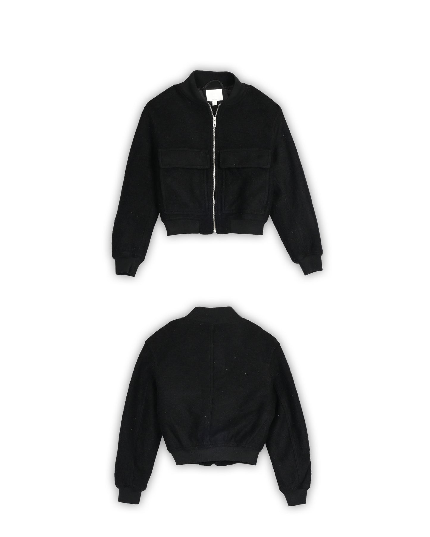 H&M CROPPED JACKET - XS