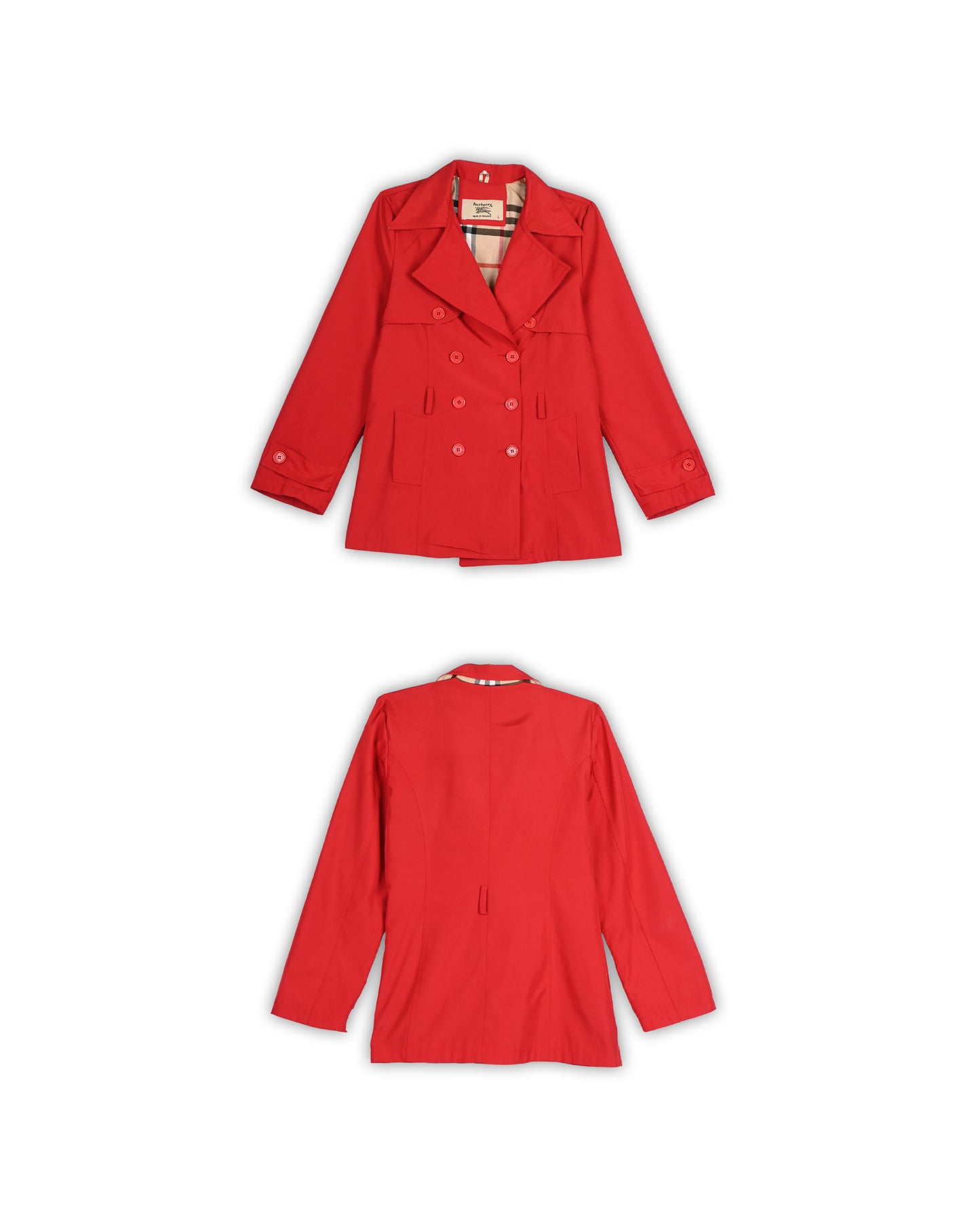 BURBERRY WOMEN'S COAT - L