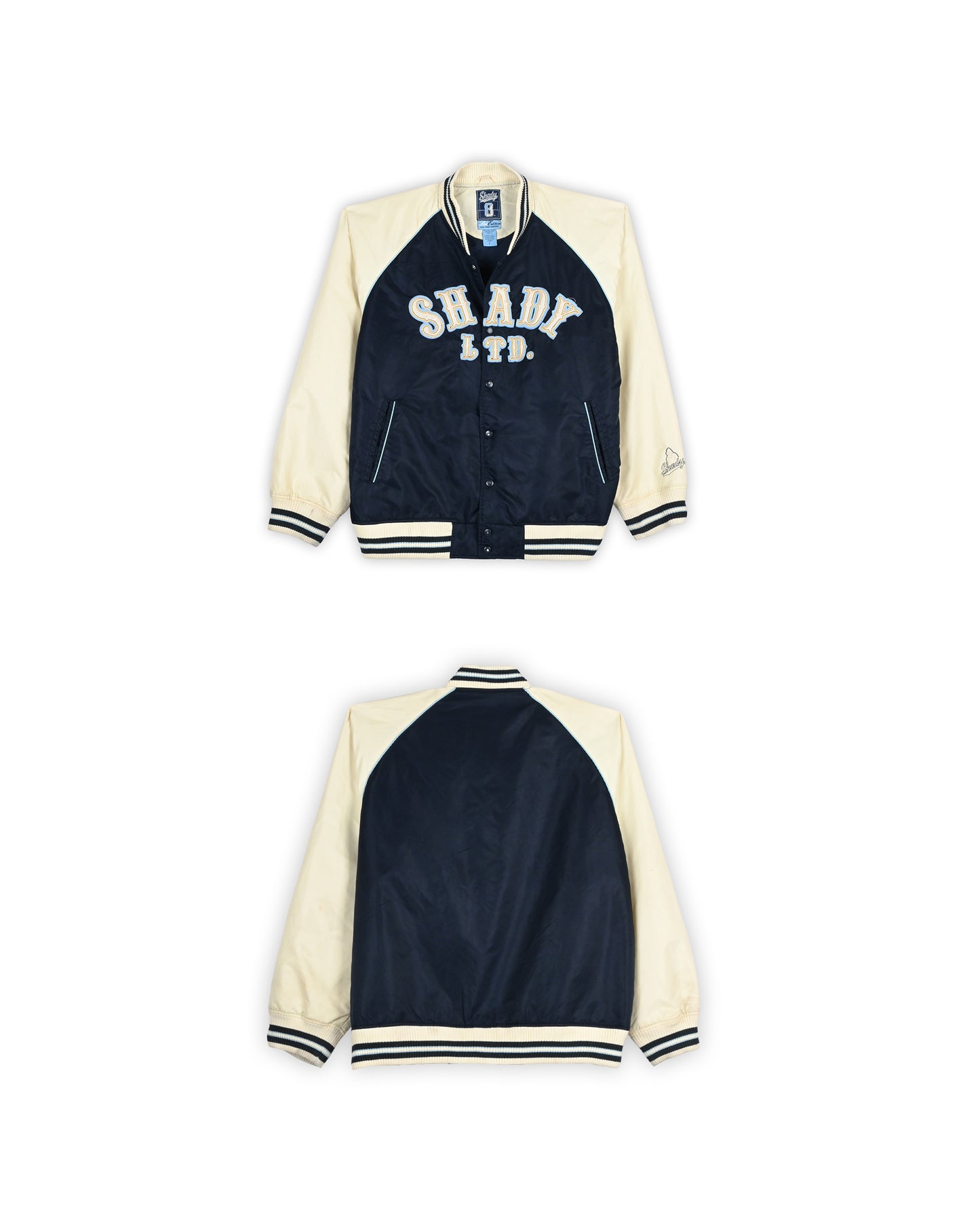 SHADY LTD. VARSITY JACKET - L