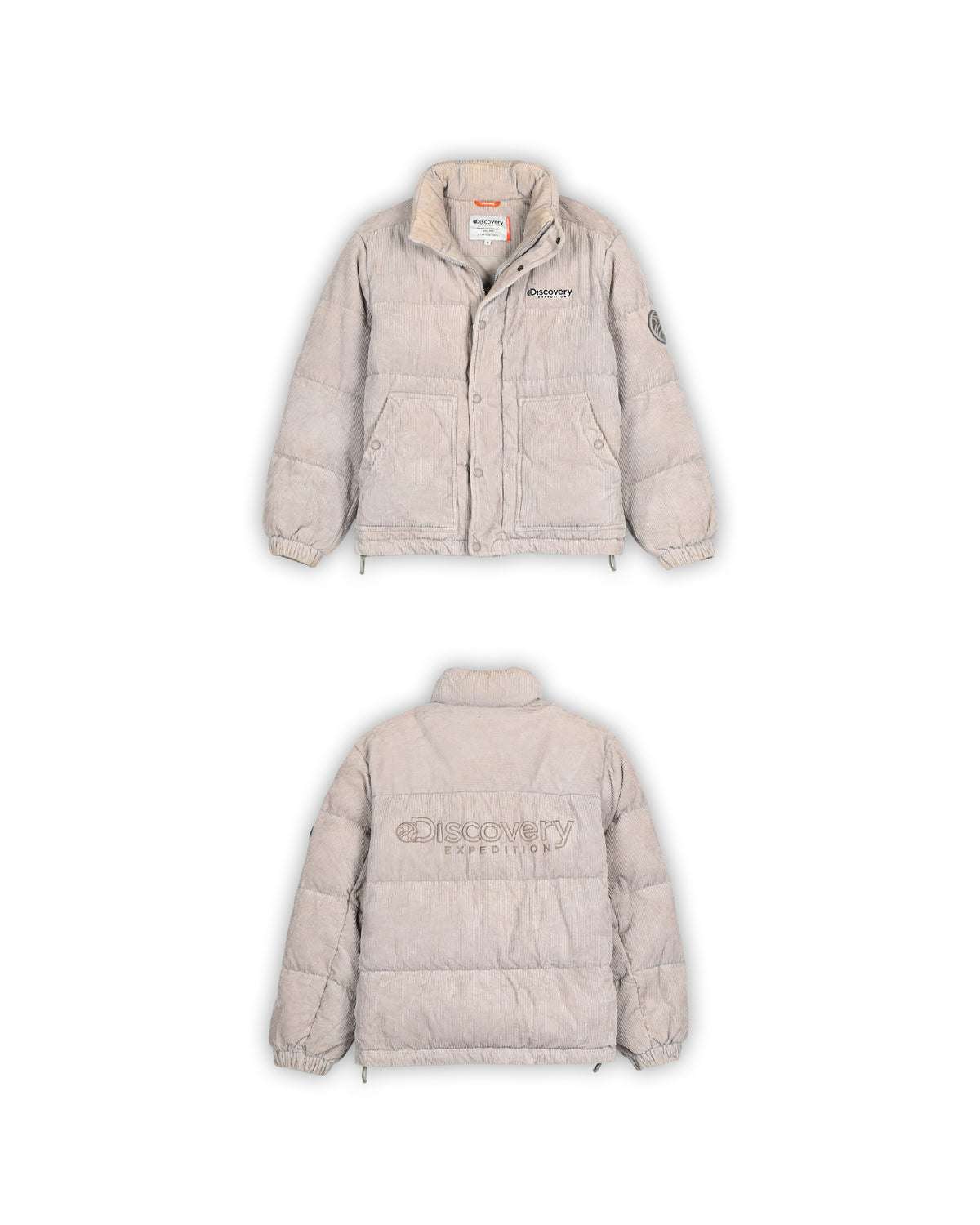 DISCOVERY EXPEDITION CORDUROY PUFFER JACKET - M