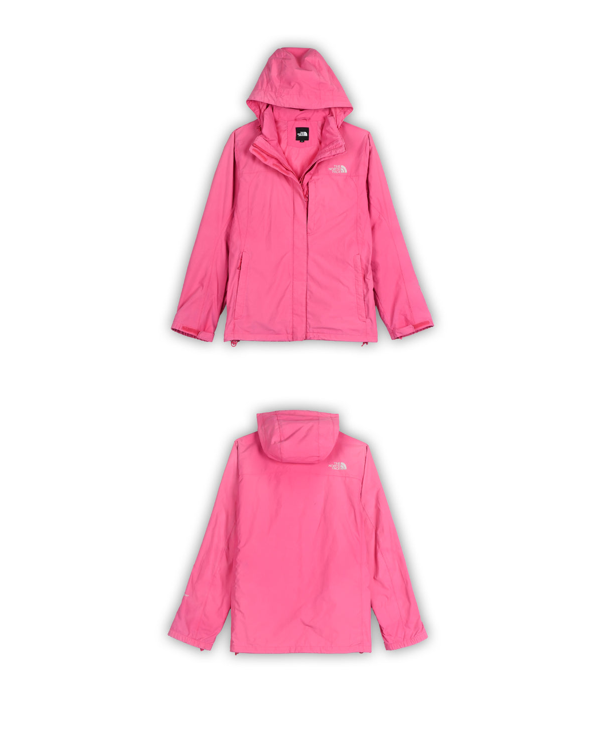 THE NORTH FACE HYVENT HOODED RAIN JACKET - S