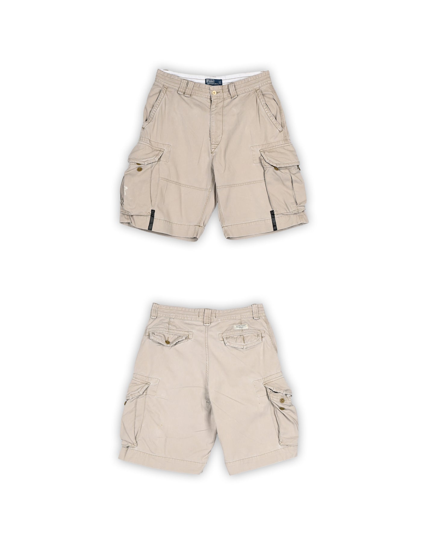 90'S POLO RALPH LAUREN CARGO SHORTS - 32