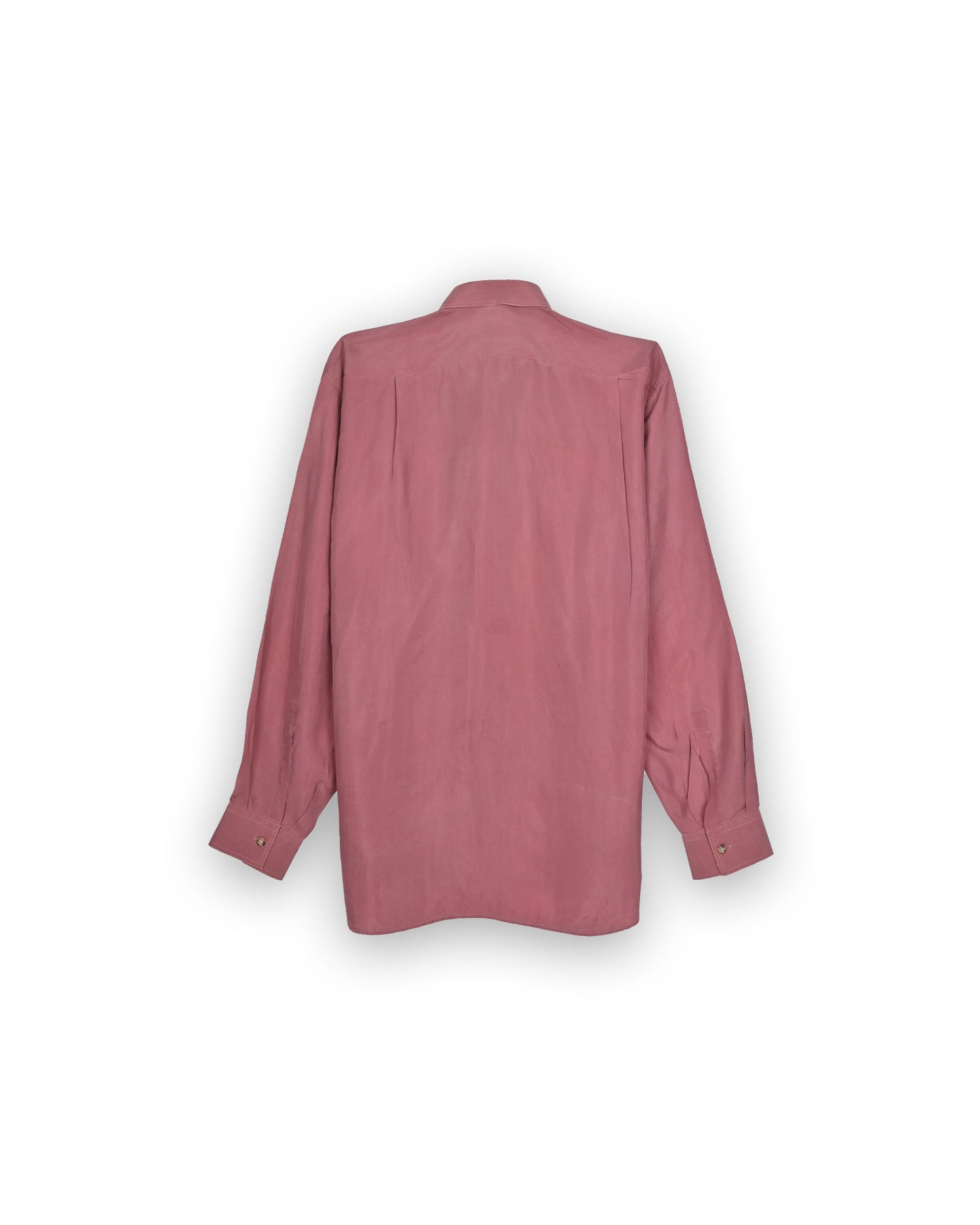 ASTER 100% SILK SHIRT - L