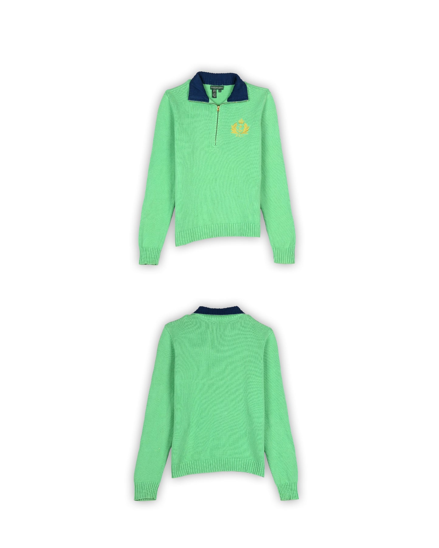 POLO RALPH LAUREN ZIPPER SWEATER - M