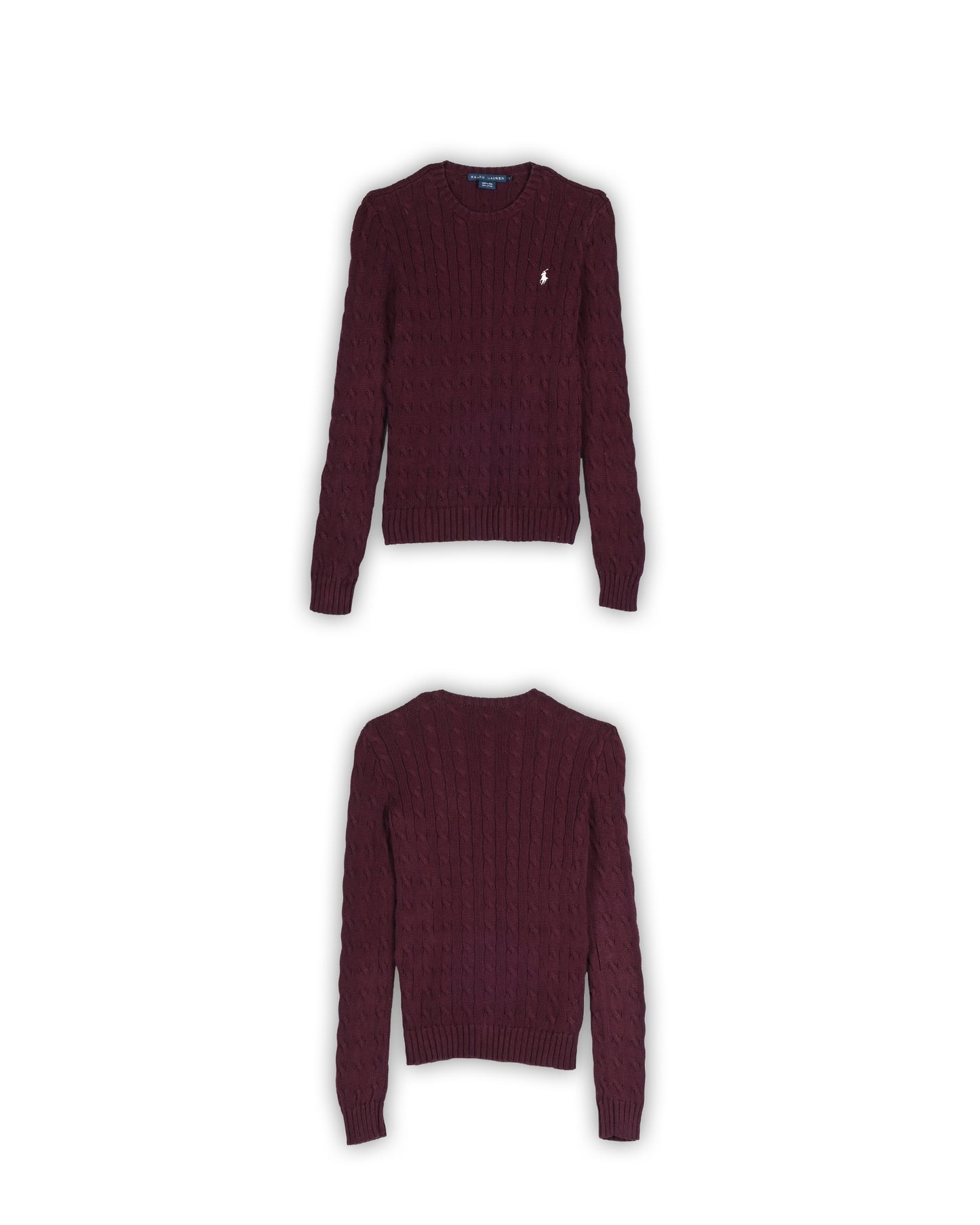 POLO RALPH LAUREN CABLE KNIT - S