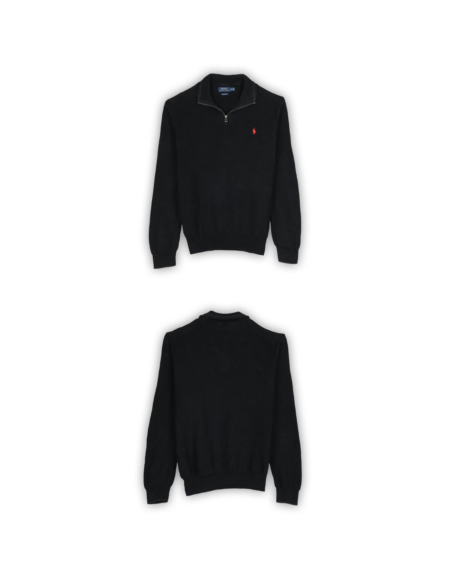 POLO RALPH LAUREN QUATER-ZIP KNIT - XL