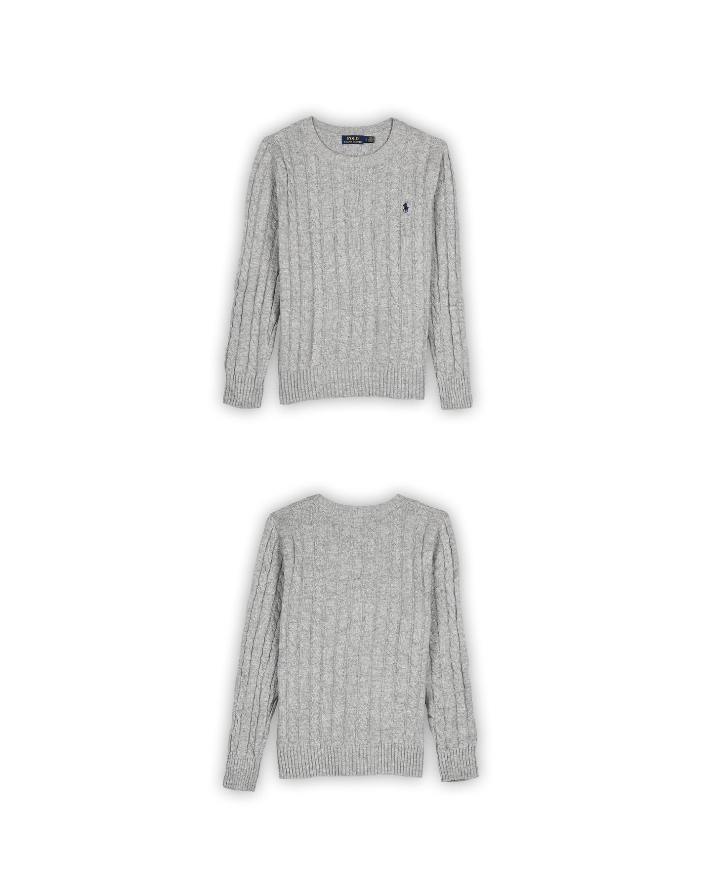 POLO RALPH LAUREN WOMEN'S CABLE KNIT - L