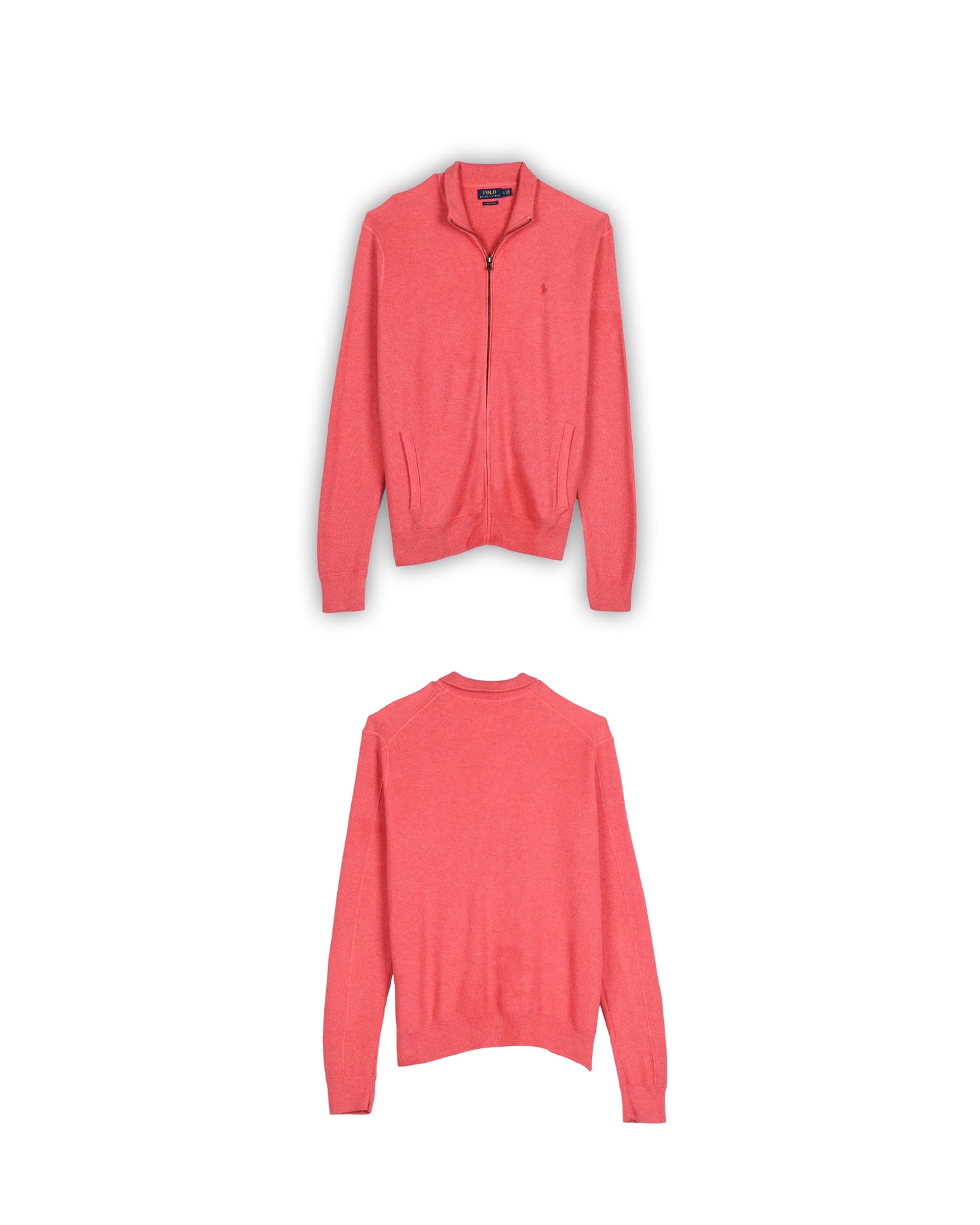 POLO RALPH LAUREN ZIPPER KNIT - L