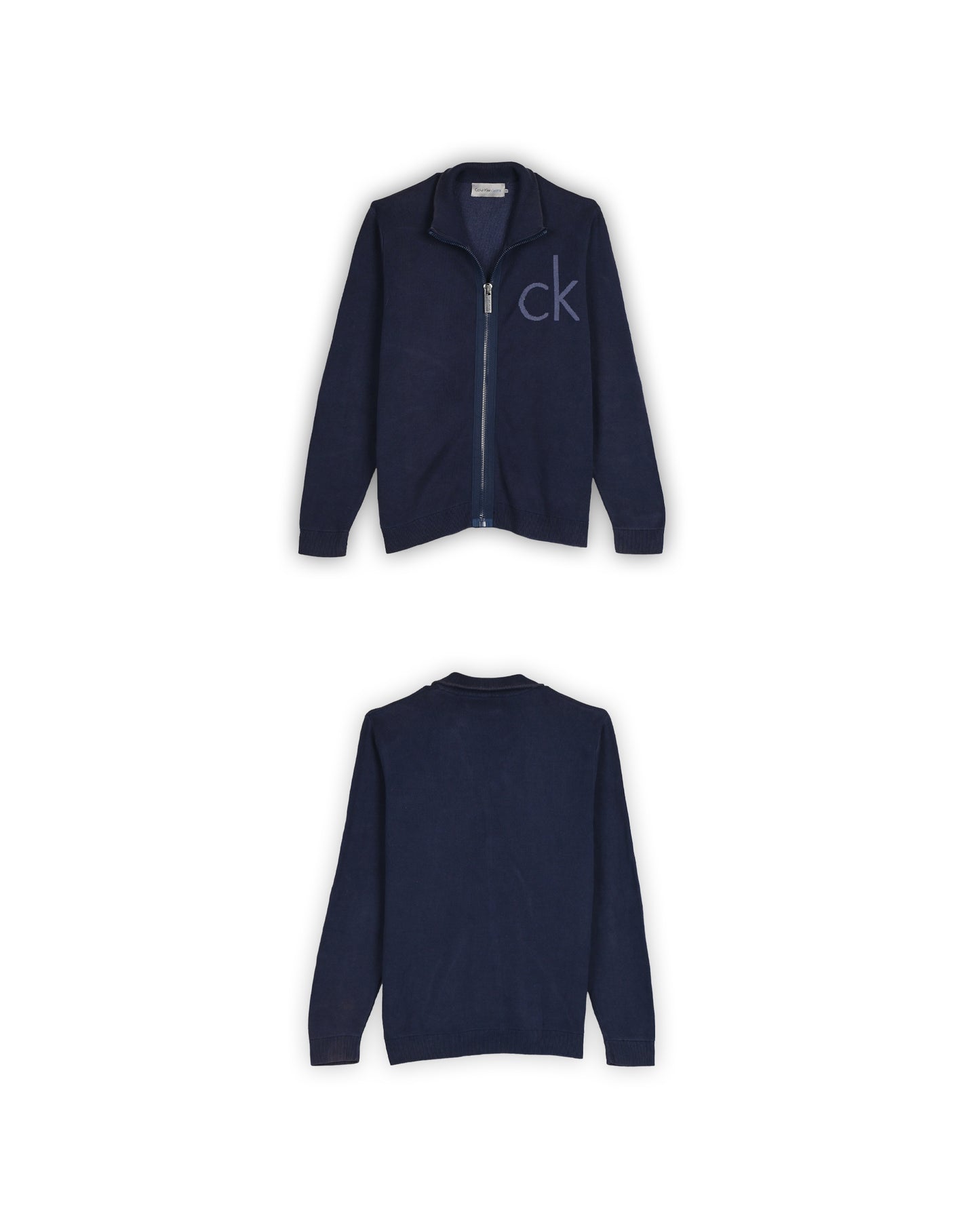 CALVIN KLEIN JEANS ZIPPER SWEATER - XL