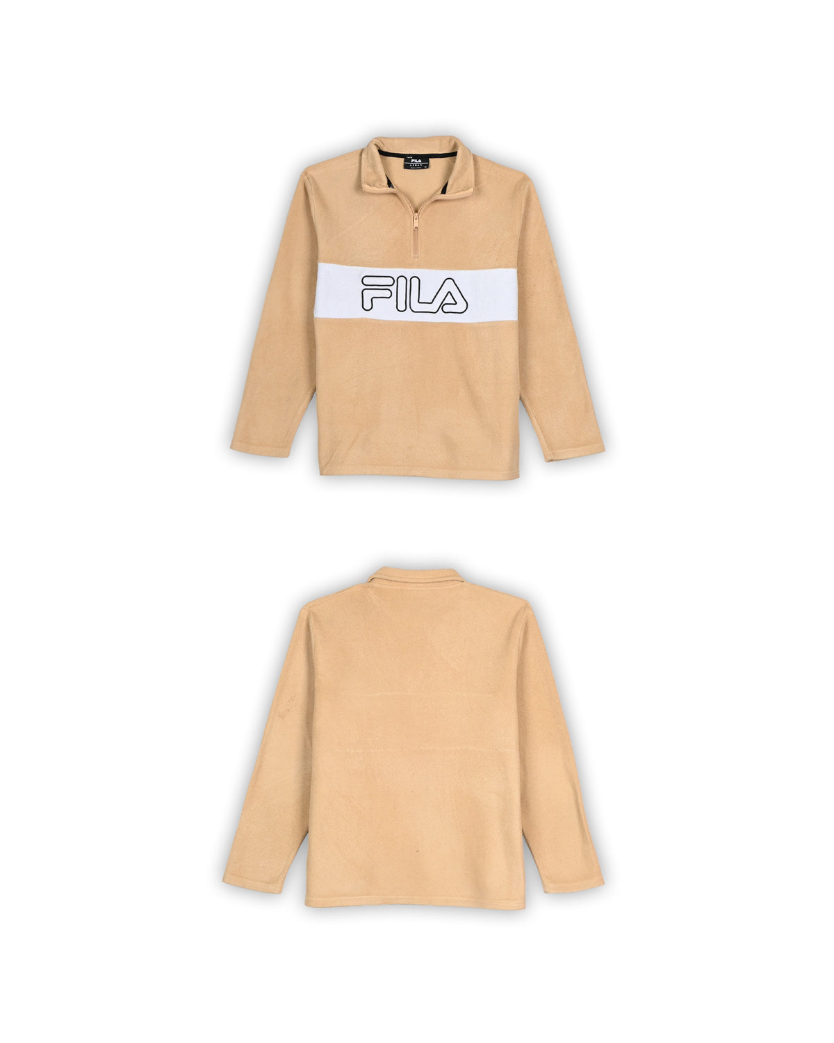 FILA QUARTER-ZIP SWEATSHIRT - XS