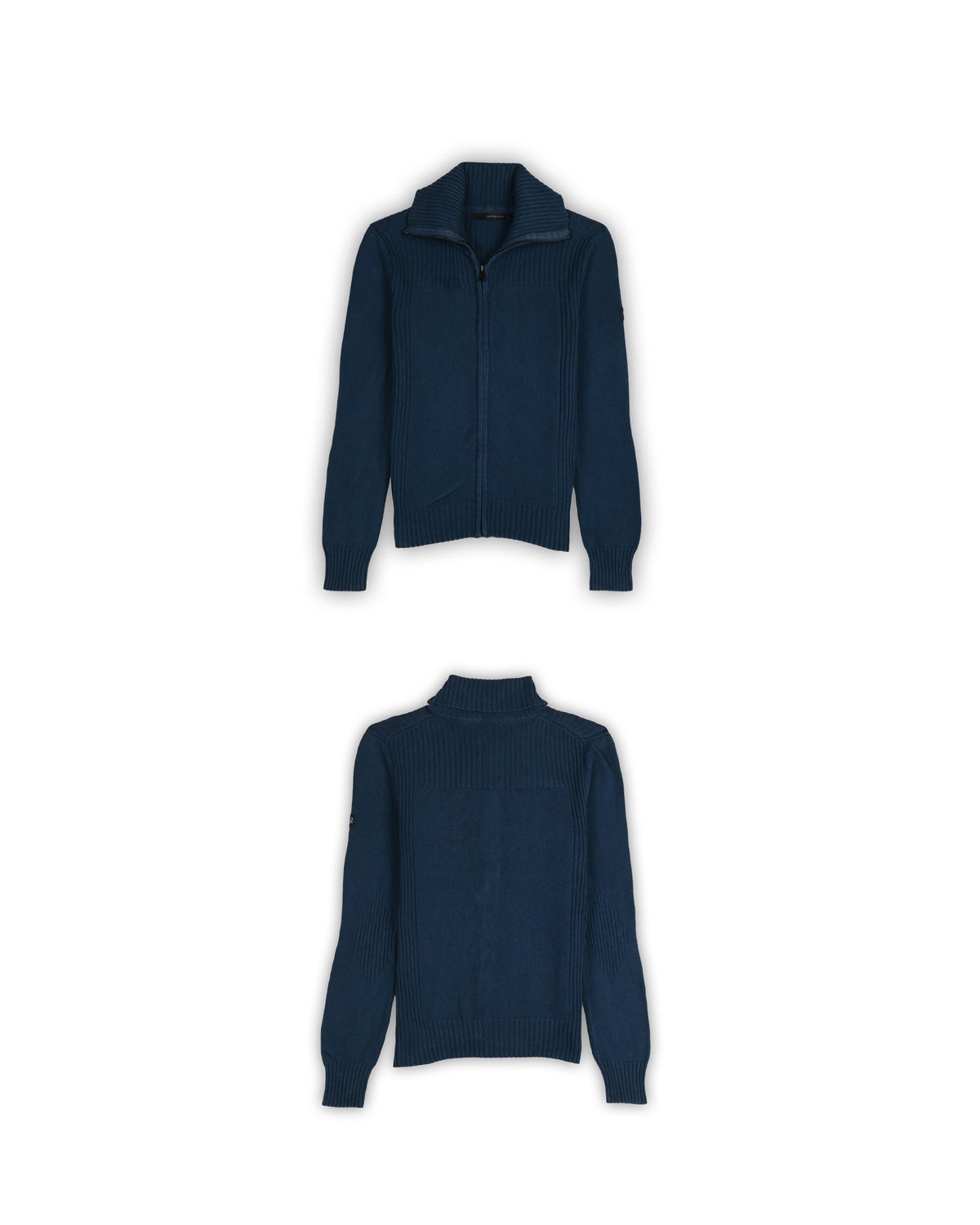 CALVIN KLEIN JEANS ZIPPER SWEATER - M