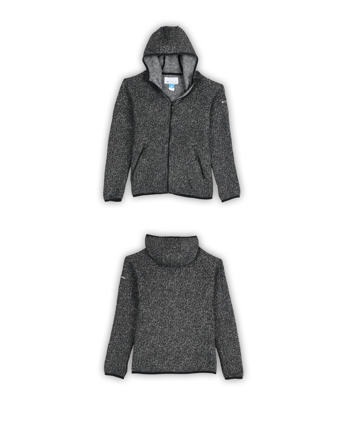 COLUMBIA FULL-ZIPPER HOODIE - M