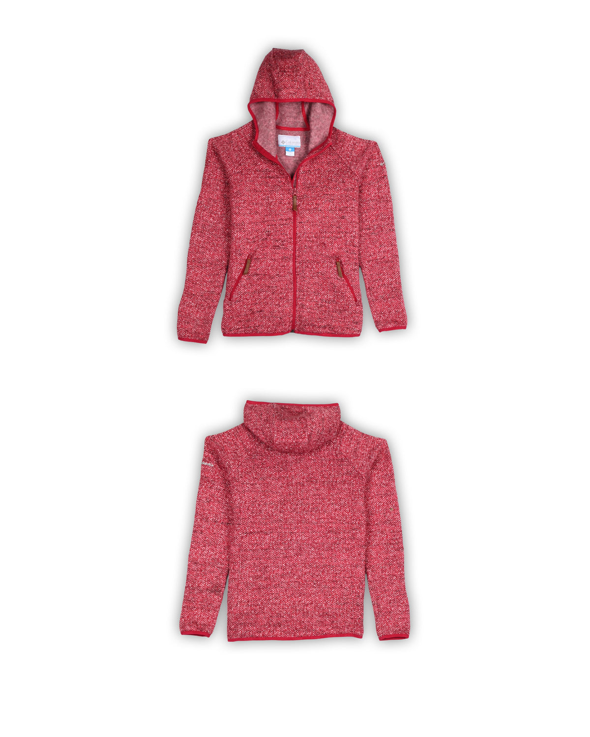 COLUMBIA FULL-ZIPPER HOODIE - M