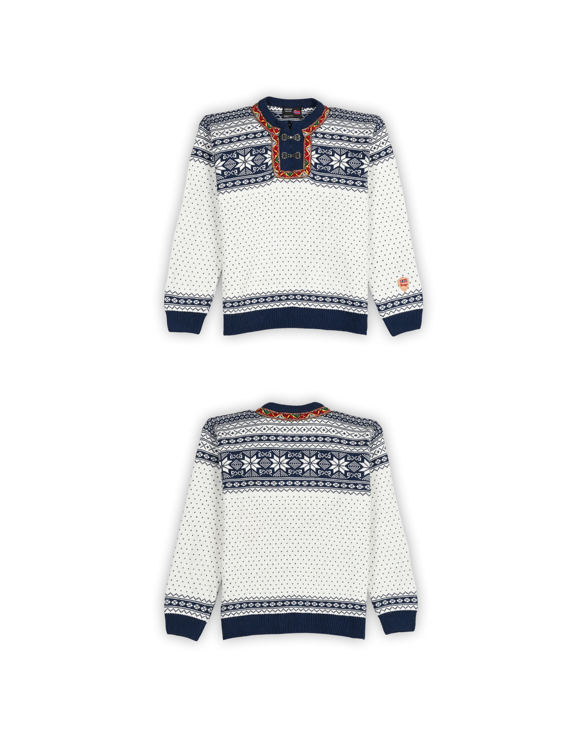 90'S NORWEGIAN WOOL CARDIGAN - XL