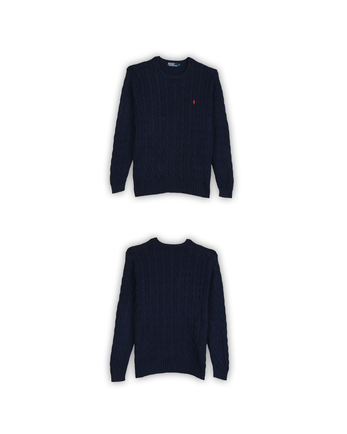 POLO RALPH LAUREN CABLE KNIT - L