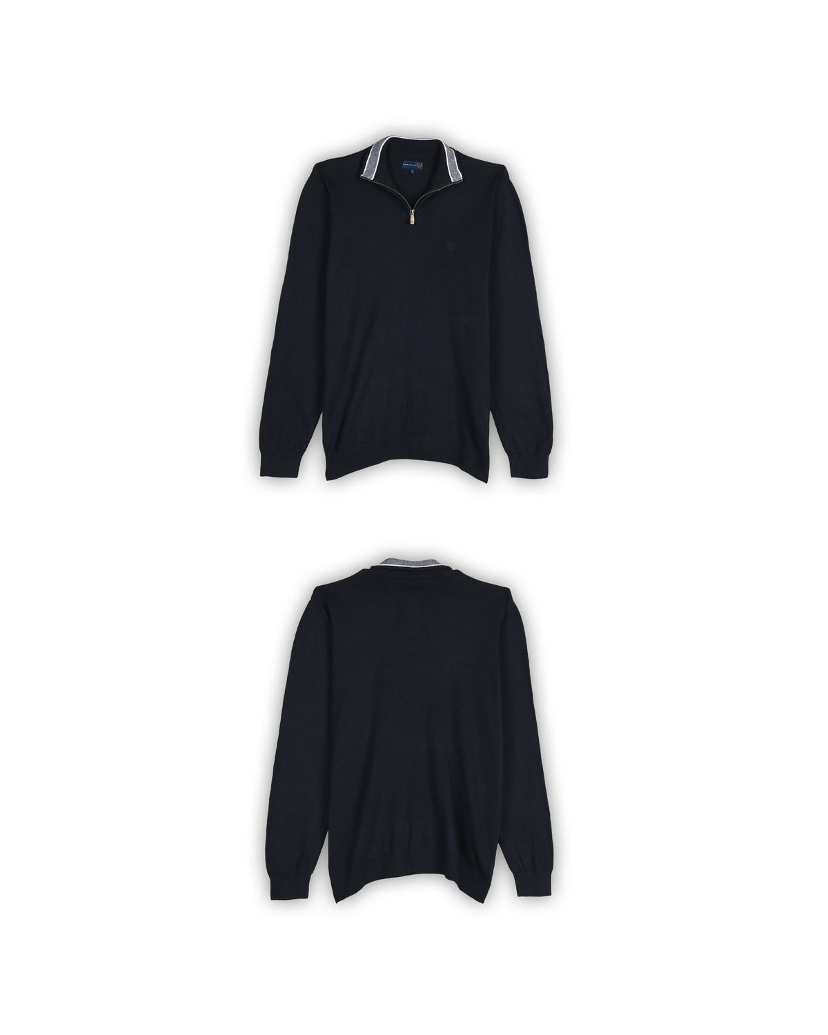 LINCOLN QUARTER-ZIP KNIT - L
