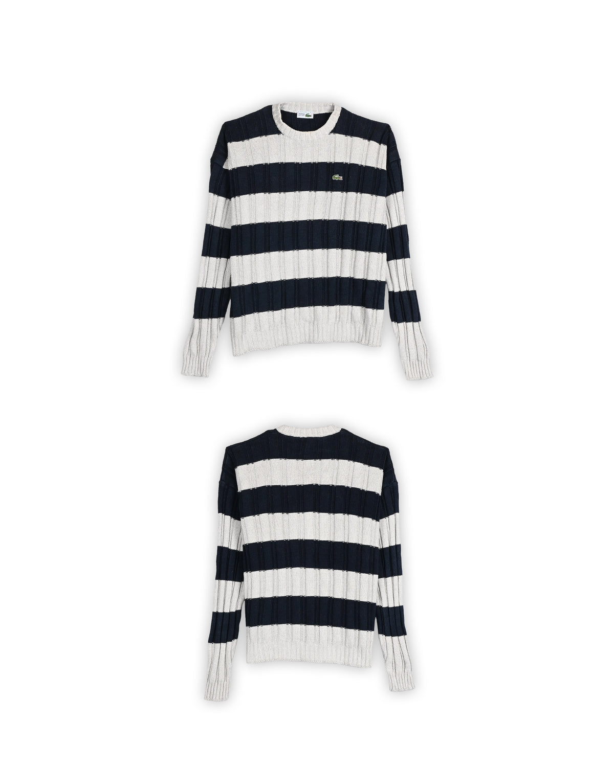 90'S CHEMISE LACOSTE SWEATER - L