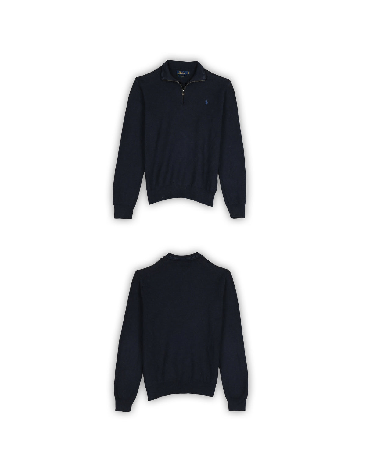POLO RALPH LAUREN QUARTER-ZIP KNIT - L