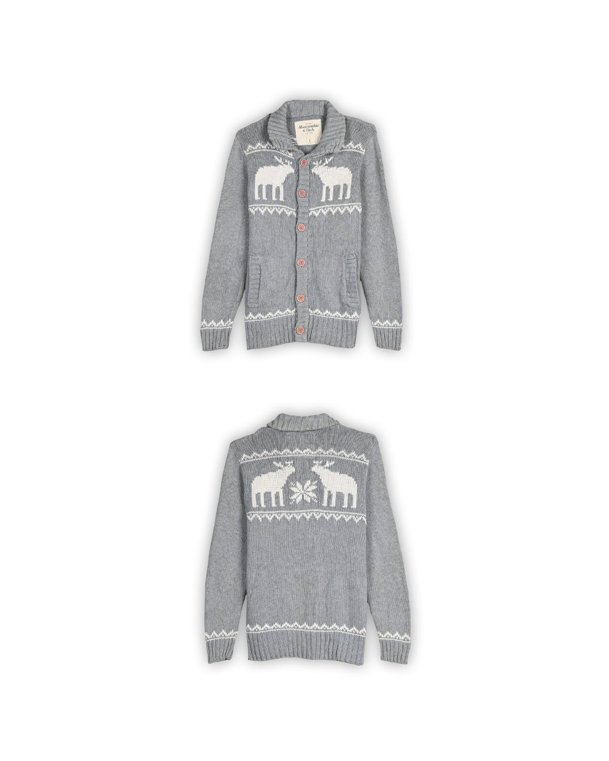 ABERCROMBIE & FITCH SWEATER - L