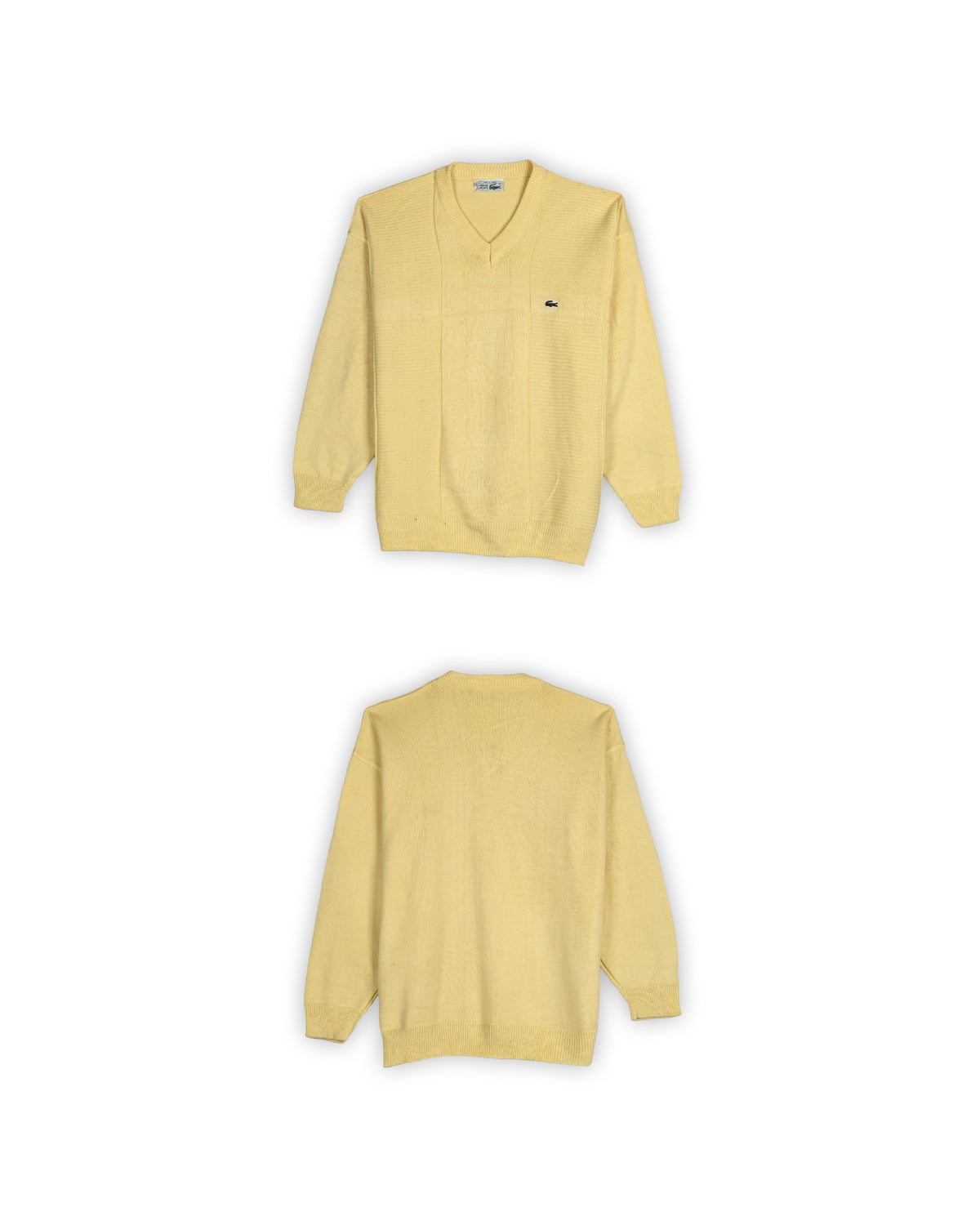 90'S CHEMISE LACOSTE SWEATER - XL