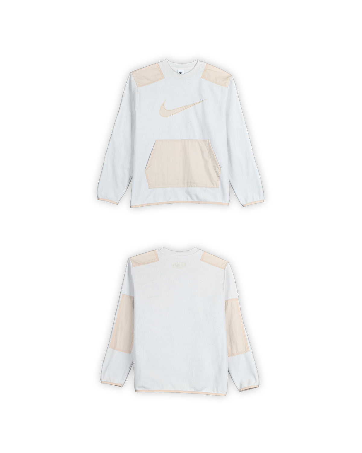 NIKE CONTRAST PANEL SWOOSH PULLOVER - XXL