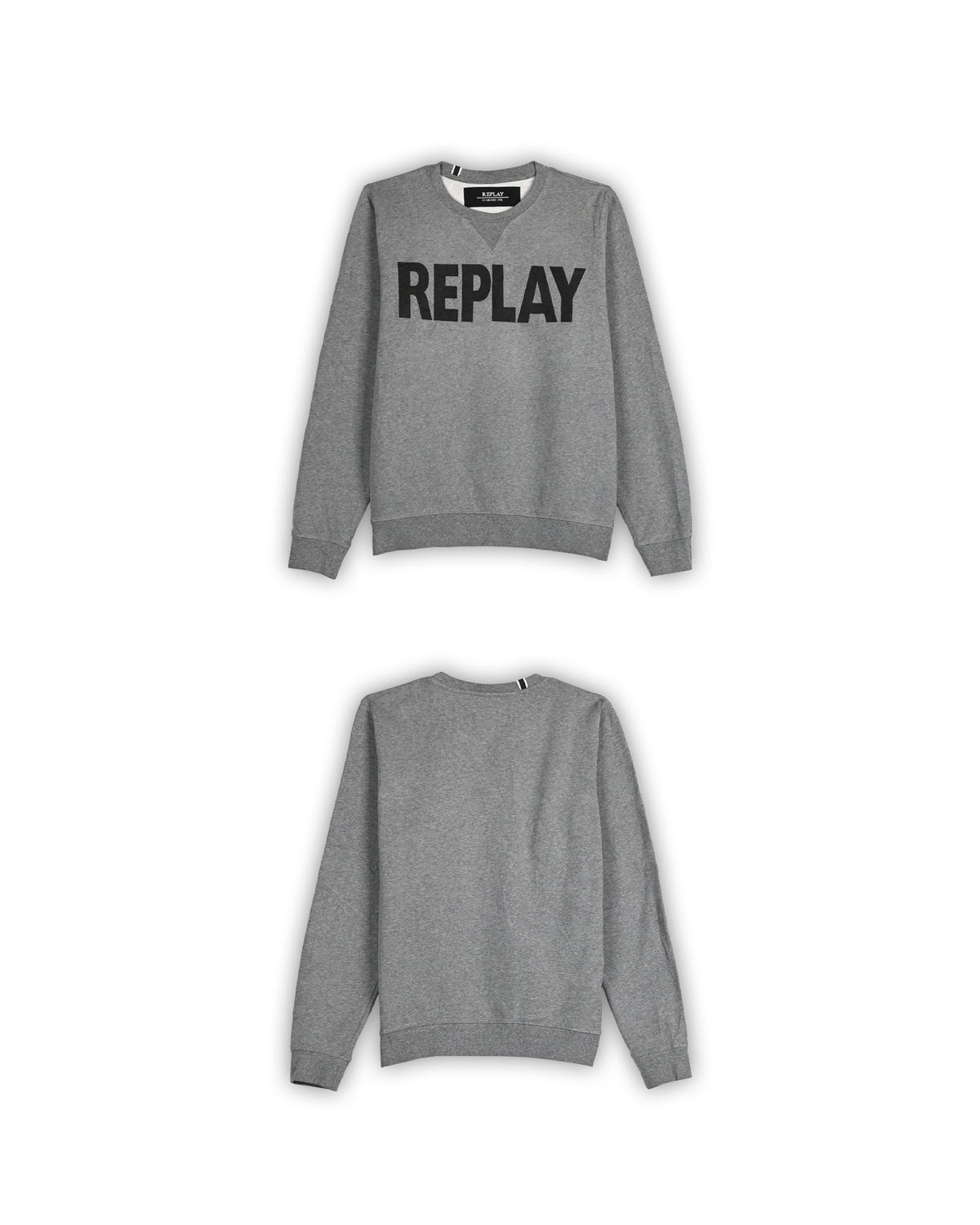 REPLAY LOGO CREWNECK SWEATSHIRT - S