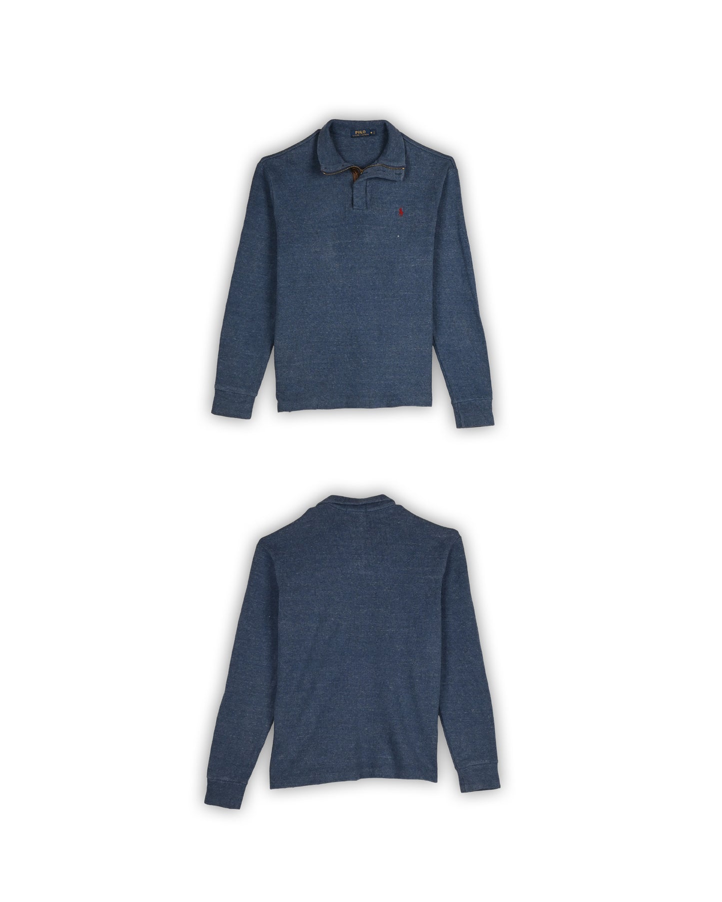 POLO RALPH LAUREN ZIPPER T-SHIRT - M