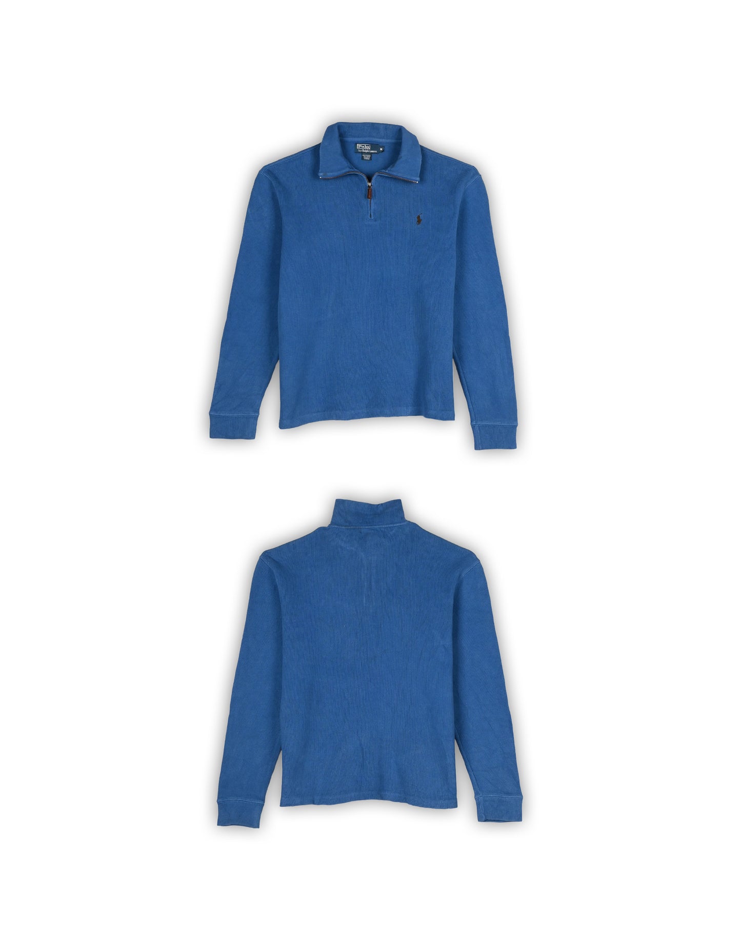 POLO RALPH LAUREN ZIPPER T-SHIRT - M