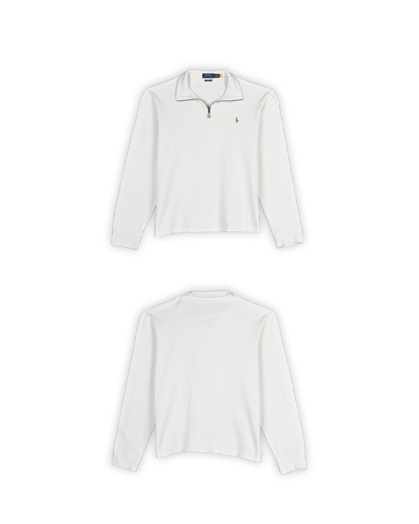 POLO RALPH LAUREN ZIPPER T-SHIRT - M