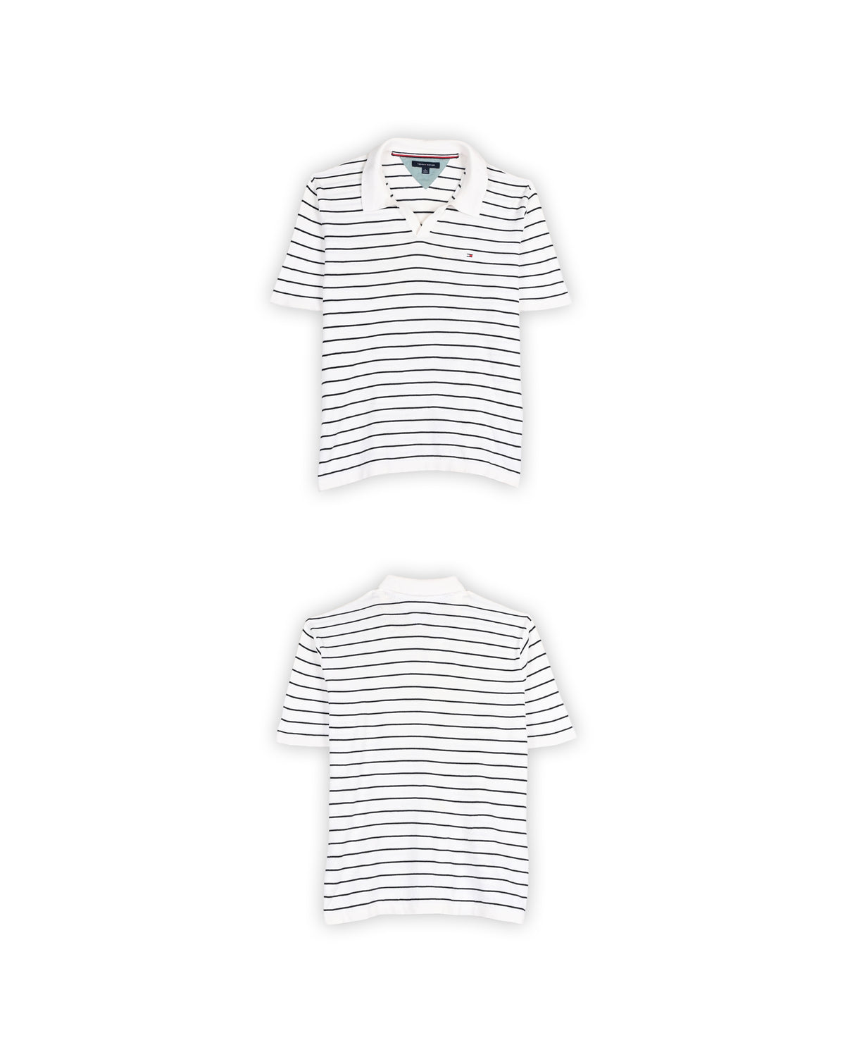 TOMMY HILFIGER KNITTED T-SHIRT - XL