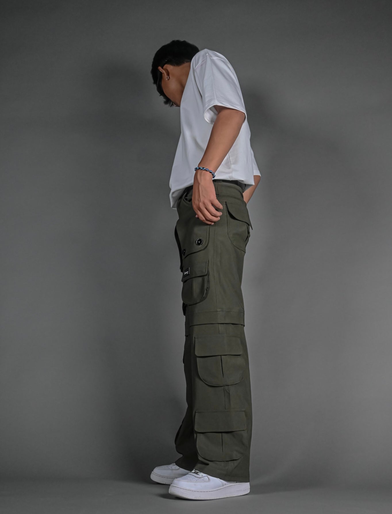 Military Green Combat Pants
