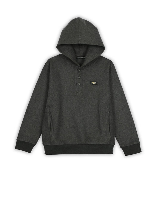 DOLCE & GABBANA WOOL HOODIE - S