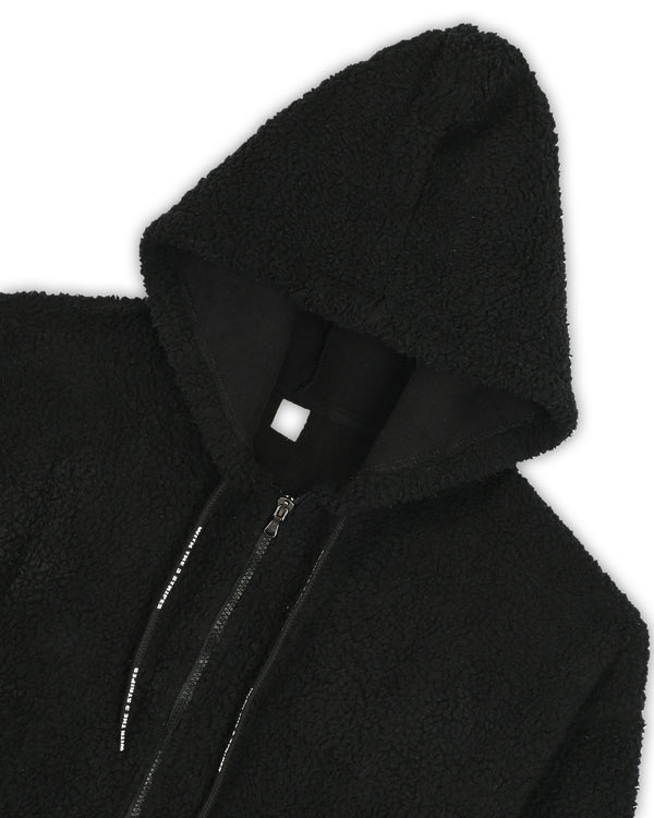 VINTAGE FLEECE ZIPPER HOODIE - L