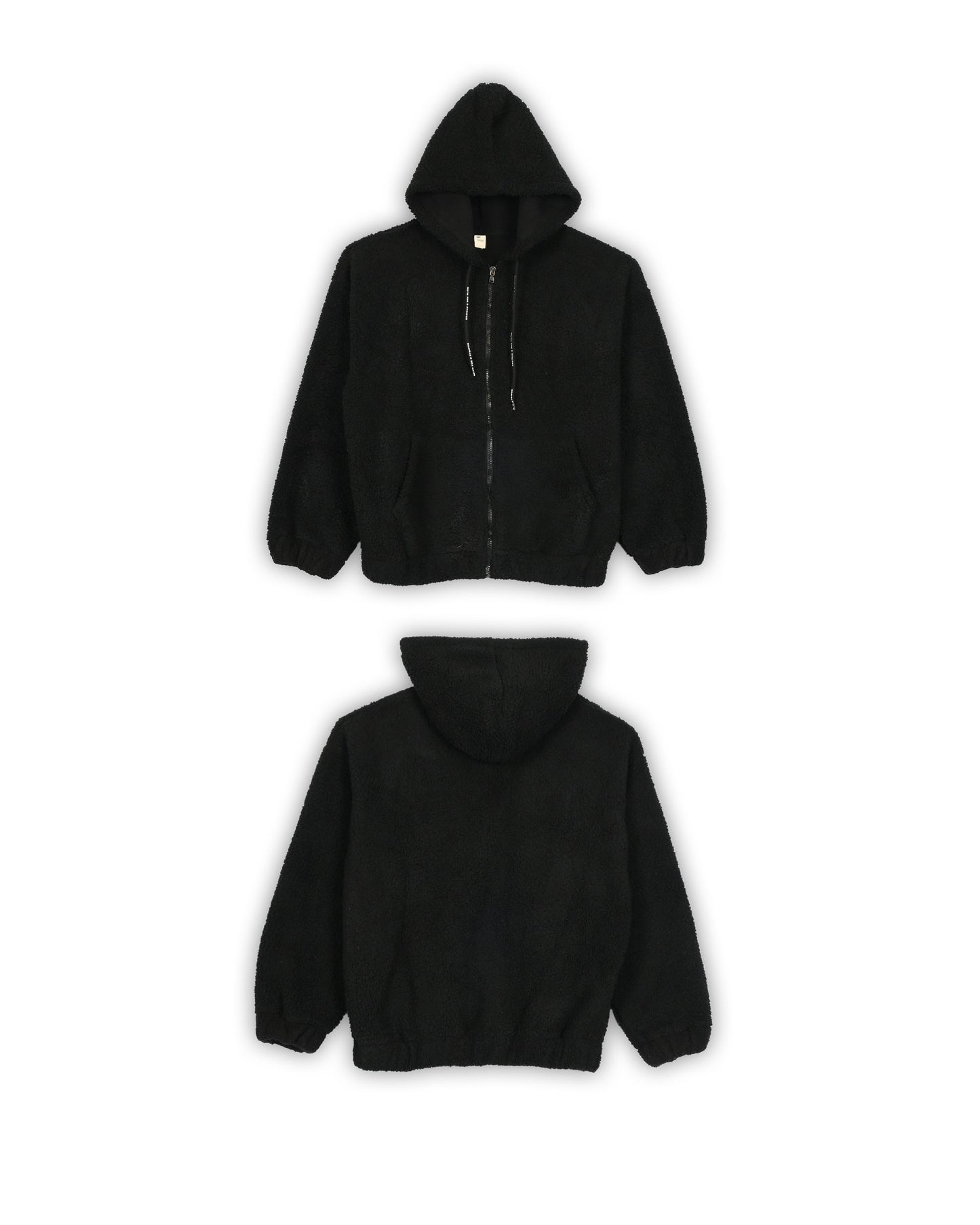 VINTAGE FLEECE ZIPPER HOODIE - L