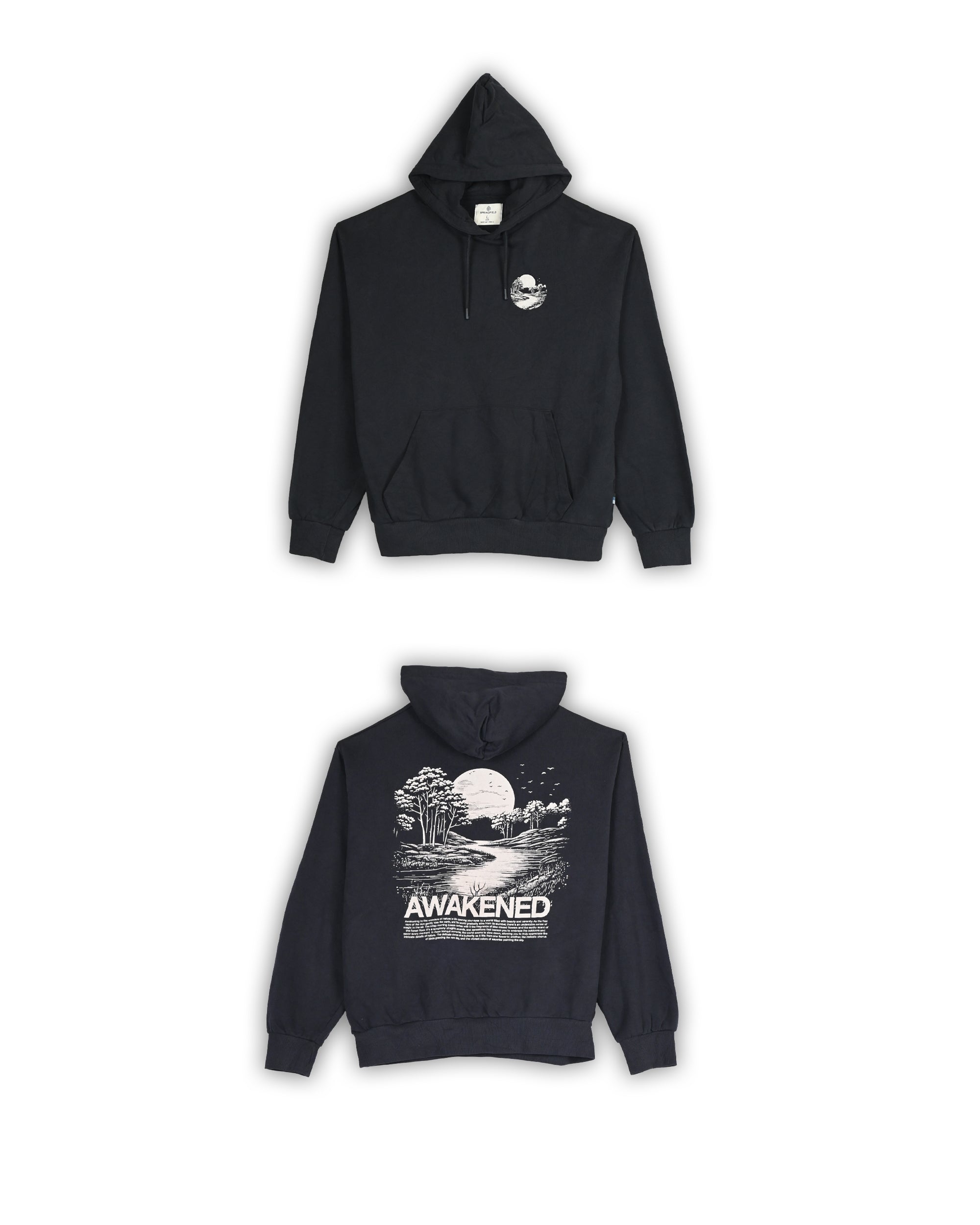 SPRINGFIELD VINTAGE HOODIE - L