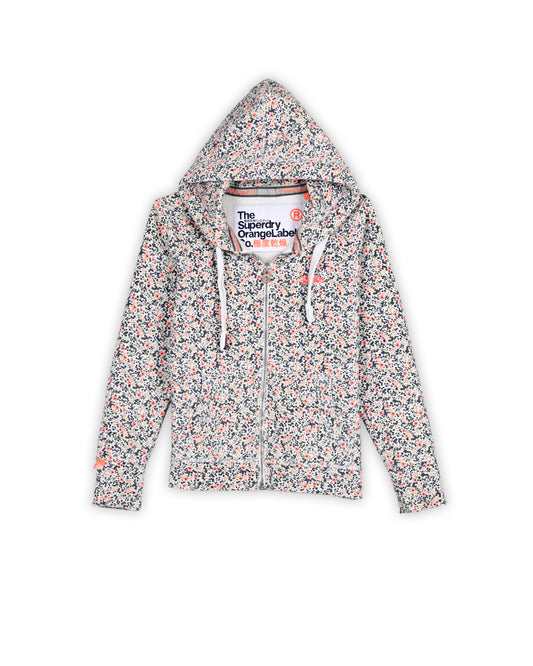 SUPERDRY WOMEN'S HOODIE - L