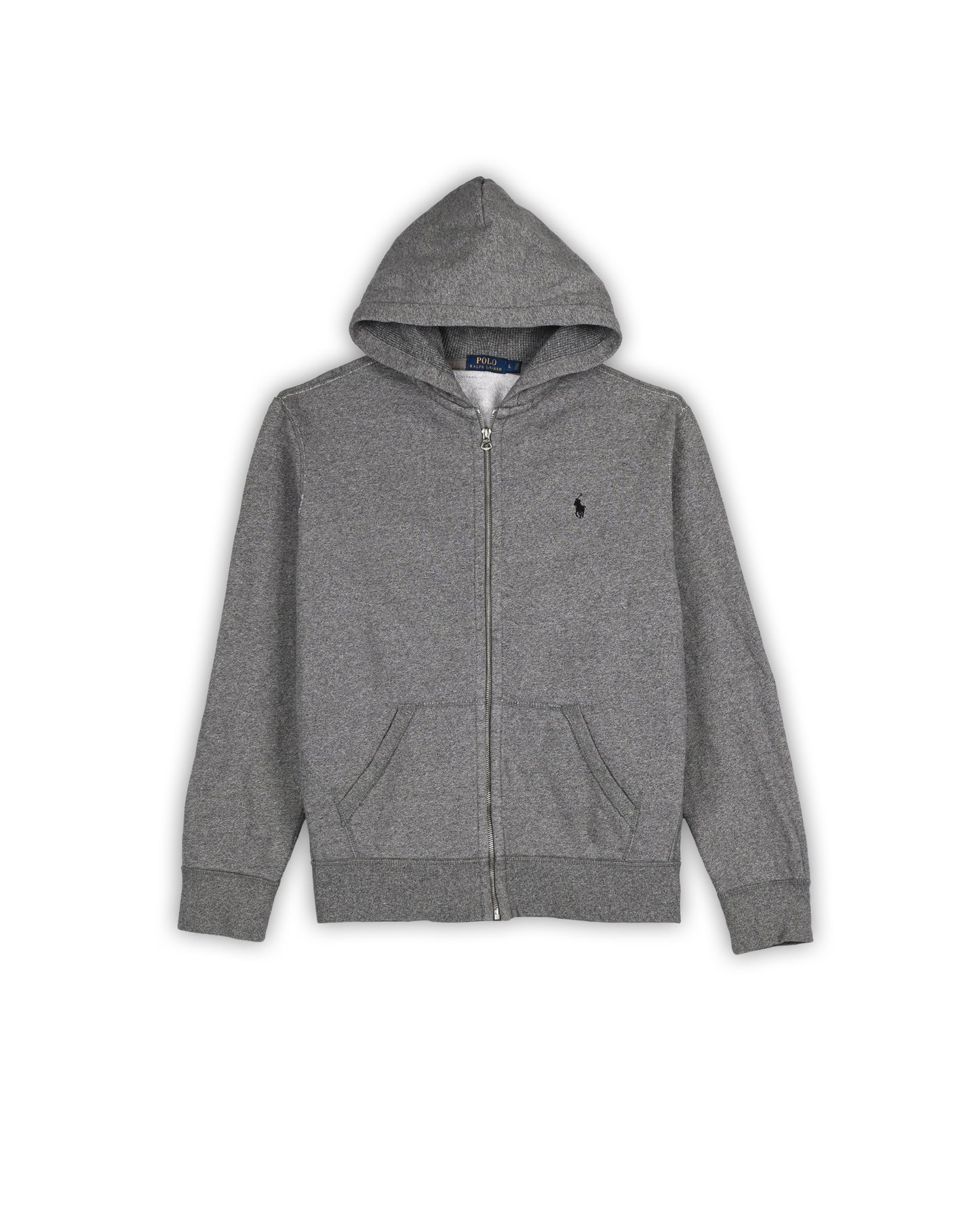 POLO RALPH LAUREN ZIP-UP HOODIE - L