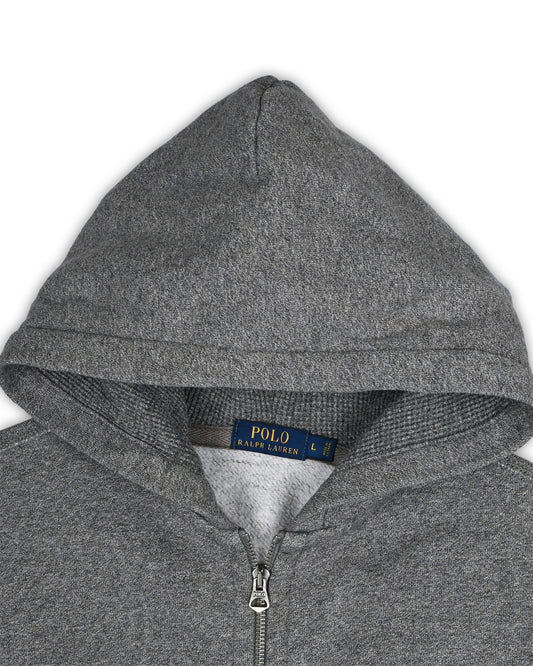 POLO RALPH LAUREN ZIP-UP HOODIE - L