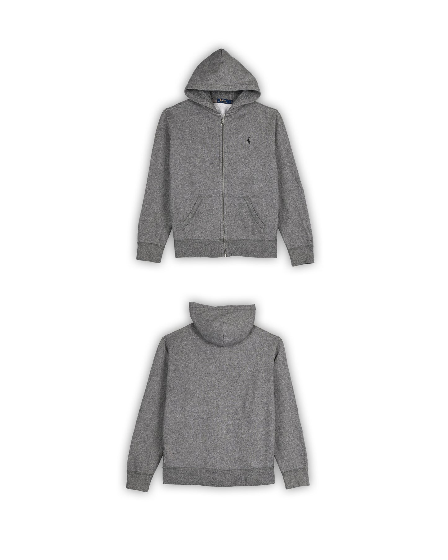 POLO RALPH LAUREN ZIP-UP HOODIE - L