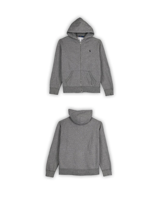 POLO RALPH LAUREN ZIP-UP HOODIE - L