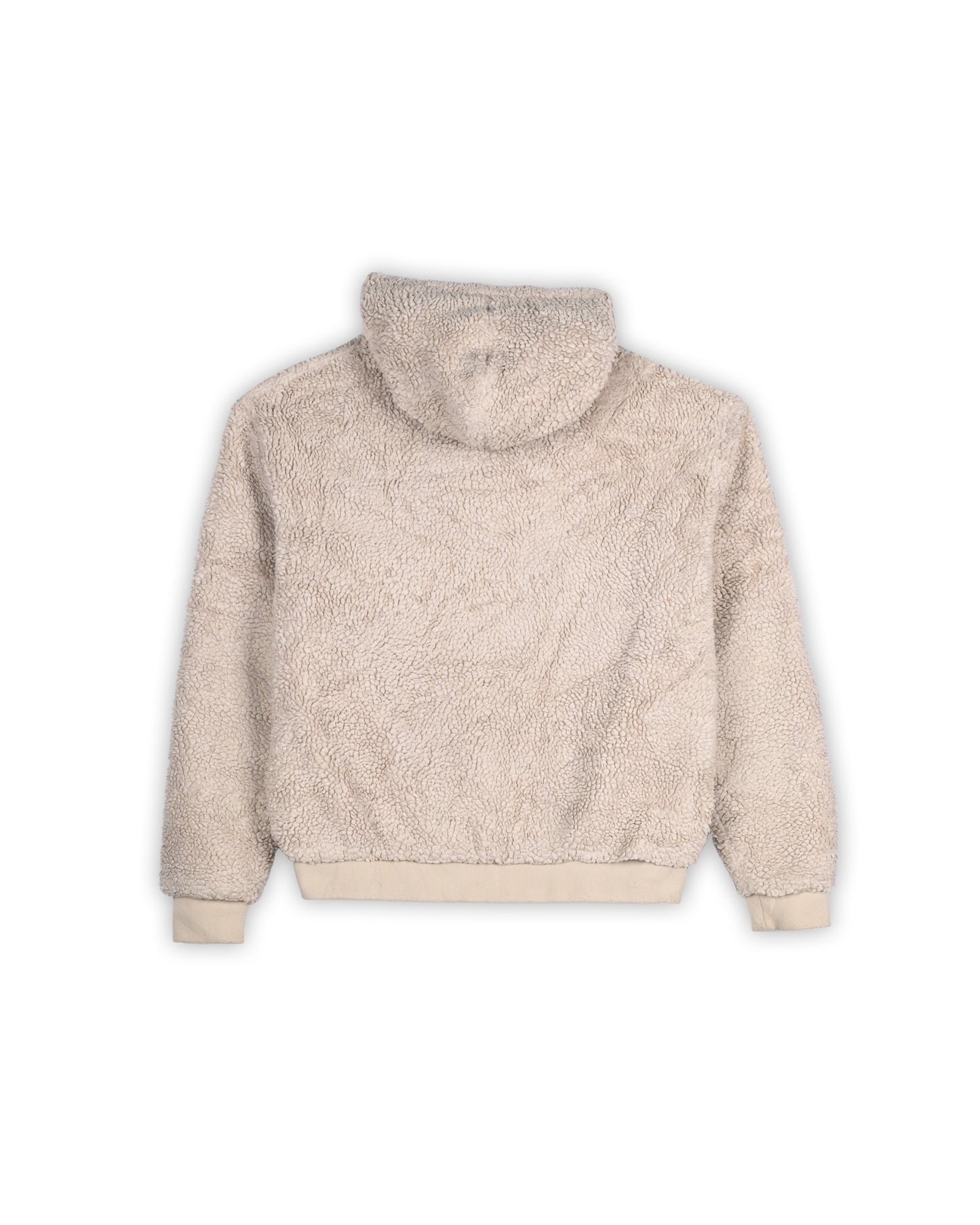 KARL KANI SIGNATURE TEDDY HOODIE - L