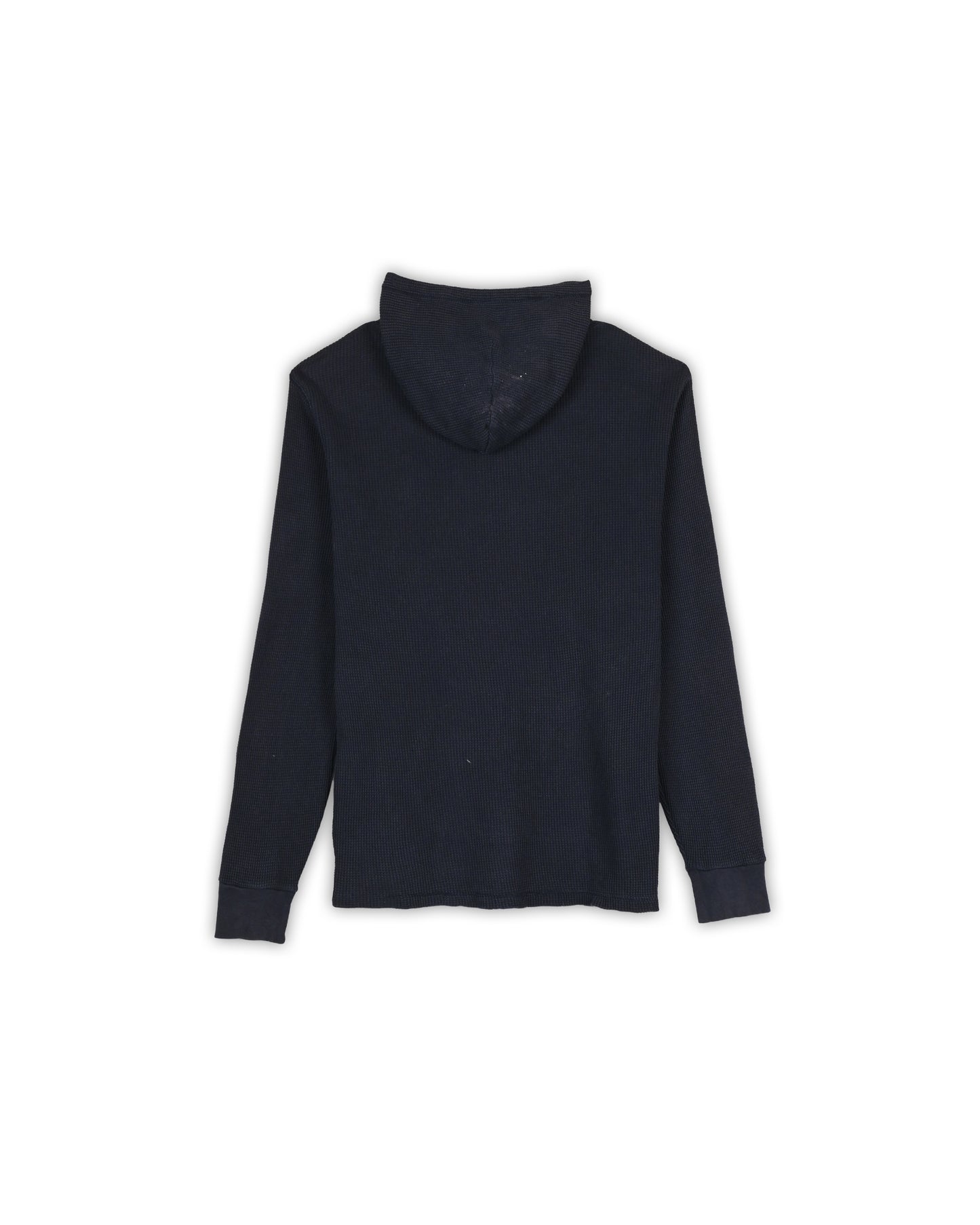 POLO RALPH LAUREN WAFFLE HOODIE - L