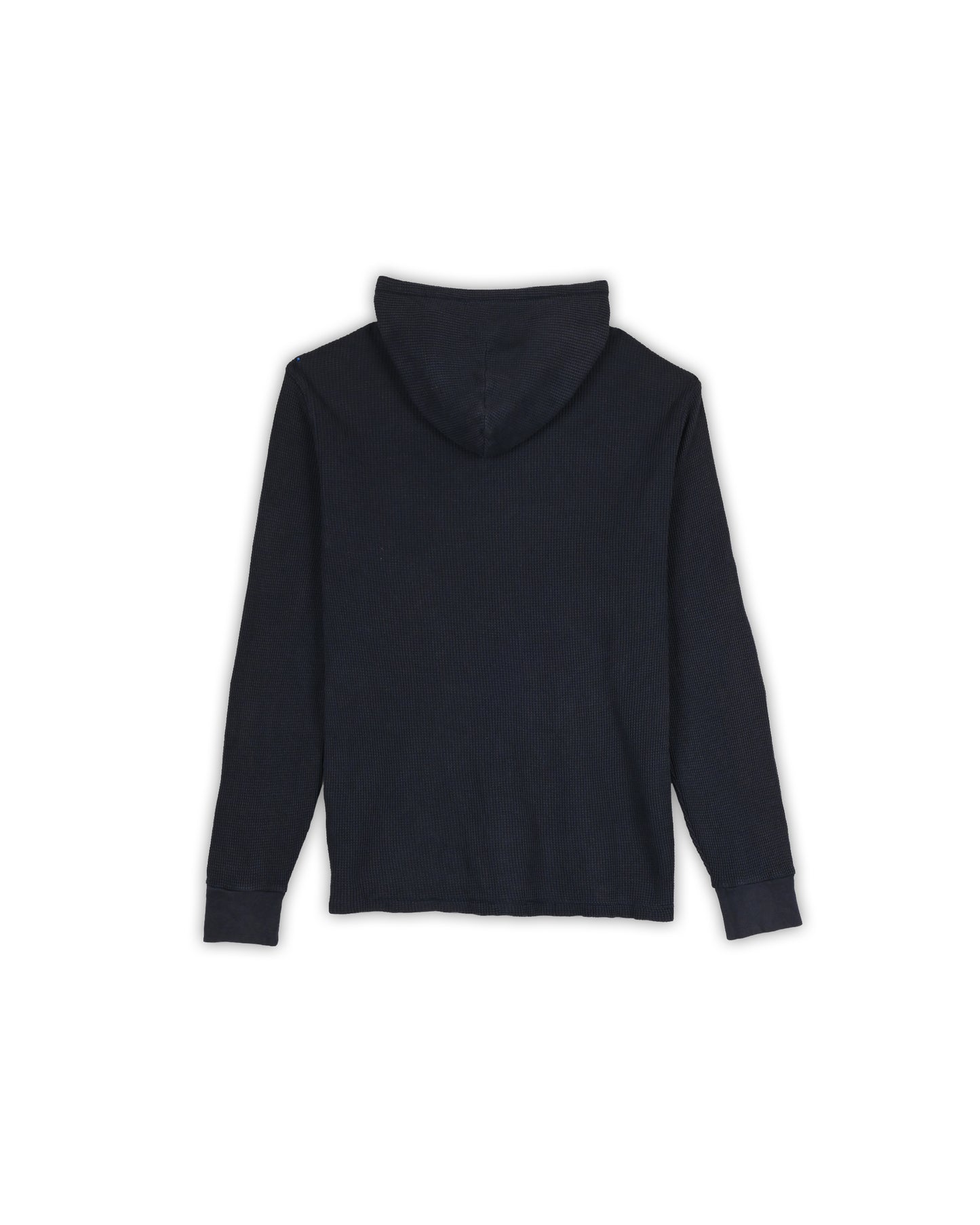 POLO RALPH LAUREN WAFFLE HOODIE - L