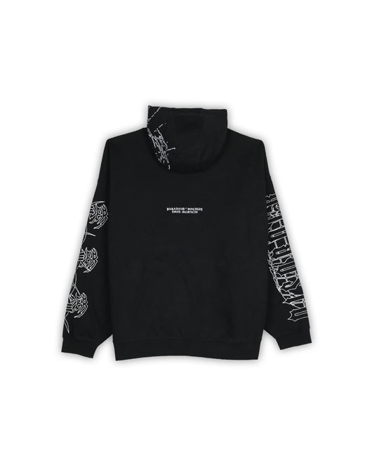 BLACK SQUAD HOODIE - XXL