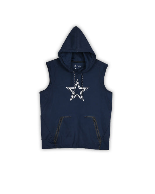 NFL ON FIELD X NIKE NO SLEEVE HOODIE - L