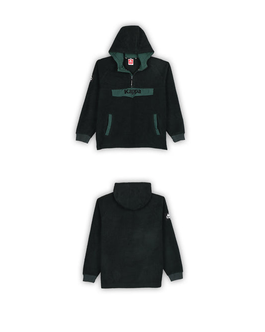 KAPPA HOODED HALF-ZIP PULLOVER - XL