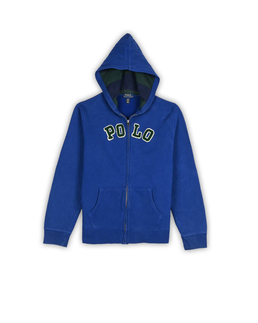 POLO RALPH LAUREN ZIP-UP HOODIE - S